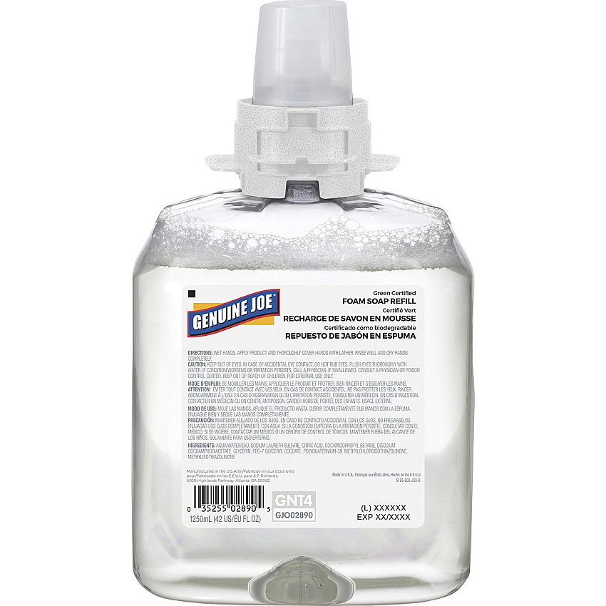 Genuine Joe Green Certified Soap Refill (GJO02890)
