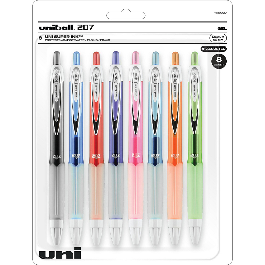 uniball 207 Fashion Gel Pens (UBC1739929)