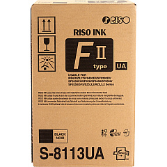Risographgraphgraph Risographgraph Original Inkjet Ink Cartridge - Black - 2 / Carton (S8113U)