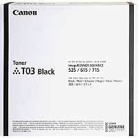 Canon T03 Original Laser Toner Cartridge - Black - 1 Each