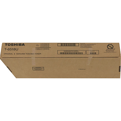 Toshiba Original Laser Toner Cartridge - Black - 1 Each (TOST6518)