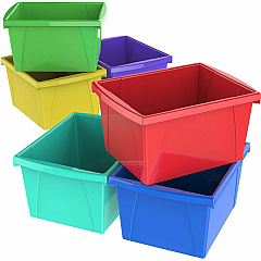 Storex 4-gallon Storage Bin (STX61514U06C)