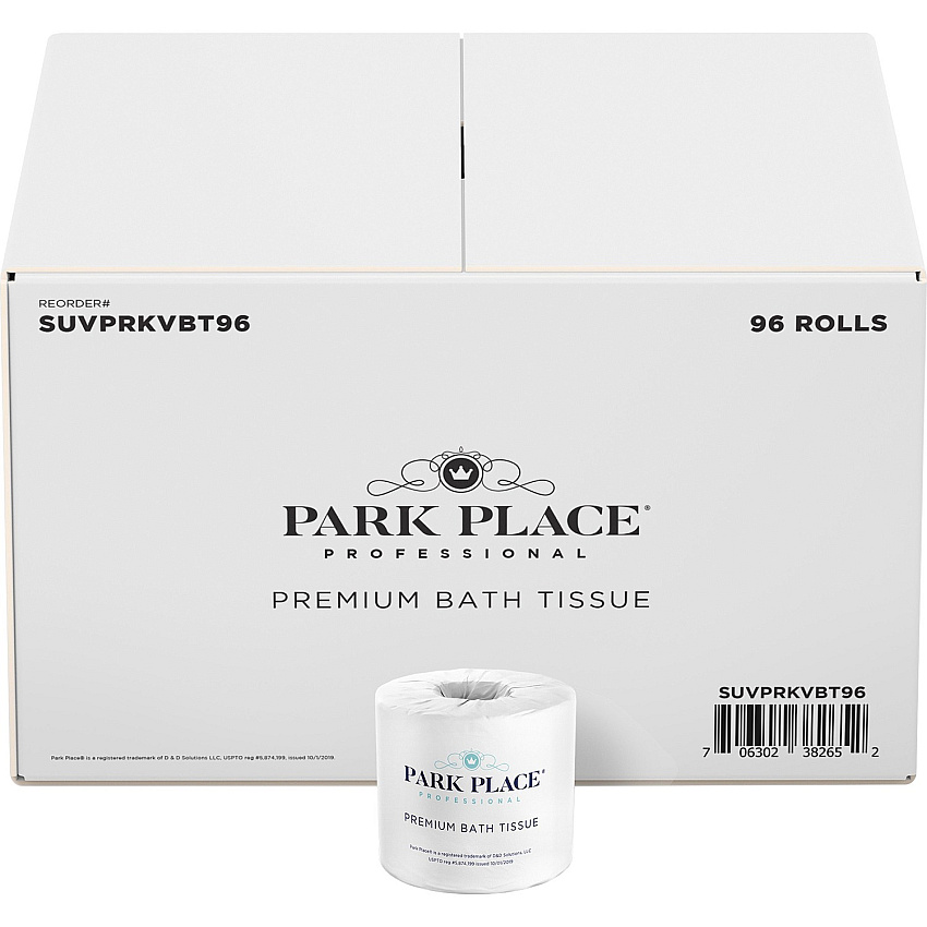 Park Place Double-ply Premium Bath Tissue Rolls (SUVPRKVBT96)