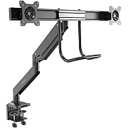 StarTech Desk Mount Dual Monitor Arm 32in -handle (ARMSLMBARDUO)