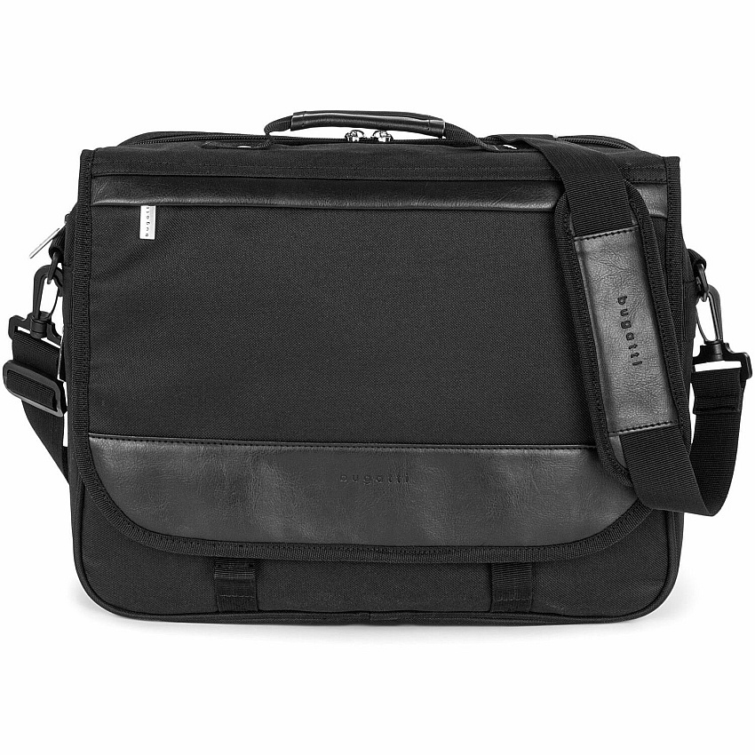 bugatti THE ASSOCIATE Carrying Case (Briefcase) for 15.6" Notebook - Black (BUGEXB531BLACK)