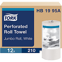 Tork Jumbo Perforated Roll Towel White (TRKHB1995A)
