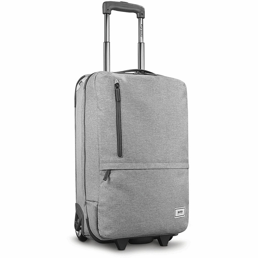 Solo Re:treat Travel/Luggage Case (Carry On) Travel Essential - Gray (USLUBN91410)
