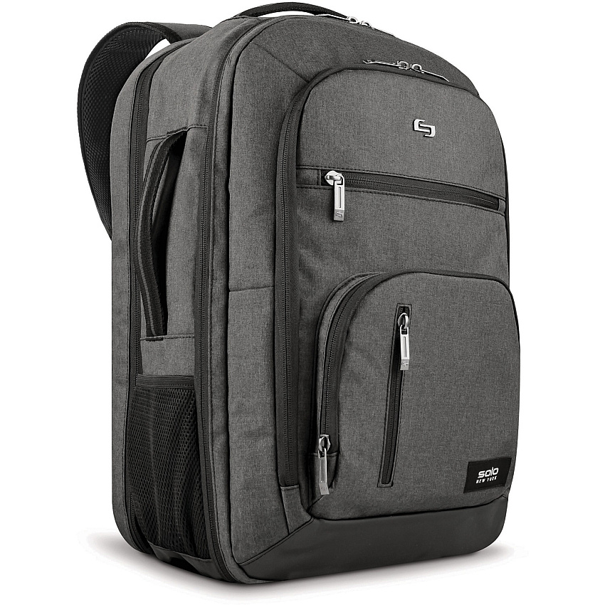 Solo Carrying Case (Backpack) for 17.3" Notebook - Gray (USLUBN78010)