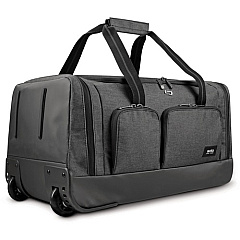 Solo Leroy Travel/Luggage Case (Rolling Duffel) - Gray (USLUBN98010)