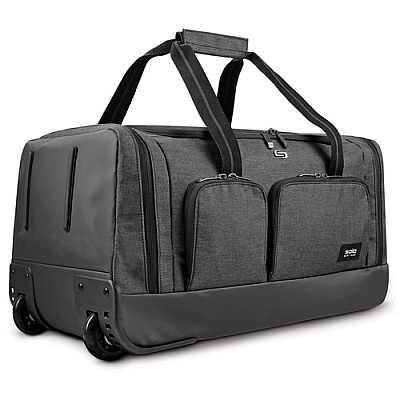 Solo Leroy Travel/Luggage Case (Rolling Duffel) - Gray (USLUBN98010)