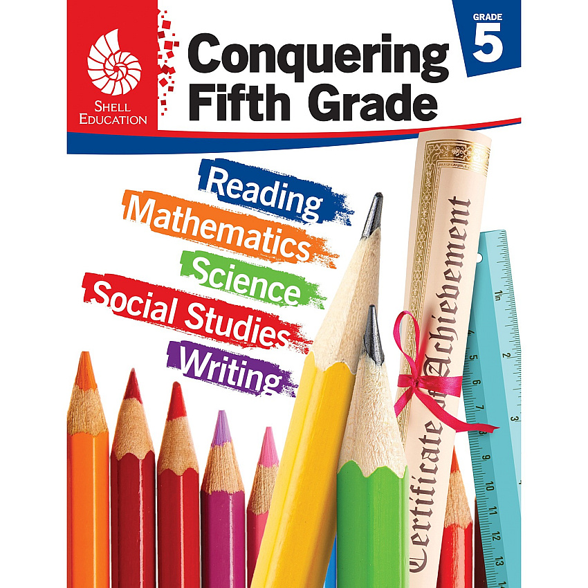 Shell Education Conquering Fifth Grade 4-book Set Printed Book (100713)