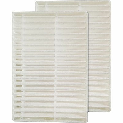 Lorell 3-in-1 Desk Lamp HEPA Air Filters (LLR03147)