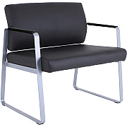 Lorell Healthcare Reception Big & Tall Sled Base Guest Chair (LLR66997)