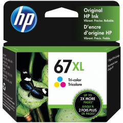 HP 67XL Original Ink Cartridge - Tri-color (3YM58AN)