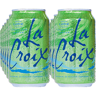 LaCroix Lime Flavored Sparkling Water (LCX40125)