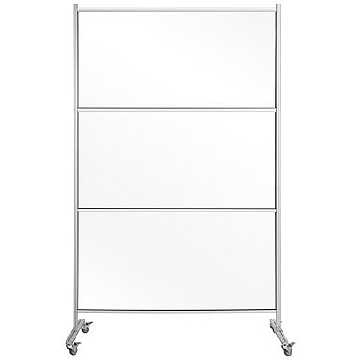 Bi-silque Mobile Glass Panel Divider (BVCDSP273046)