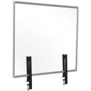 Bi-silque Framed Glass Desktop Barrier (GL08019101)
