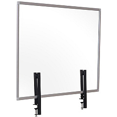 Bi-silque Framed Glass Desktop Barrier (BVCGL08019101)