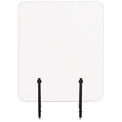 Bi-silque Frameless Glass Desktop Barrier (BVCGL3501393)
