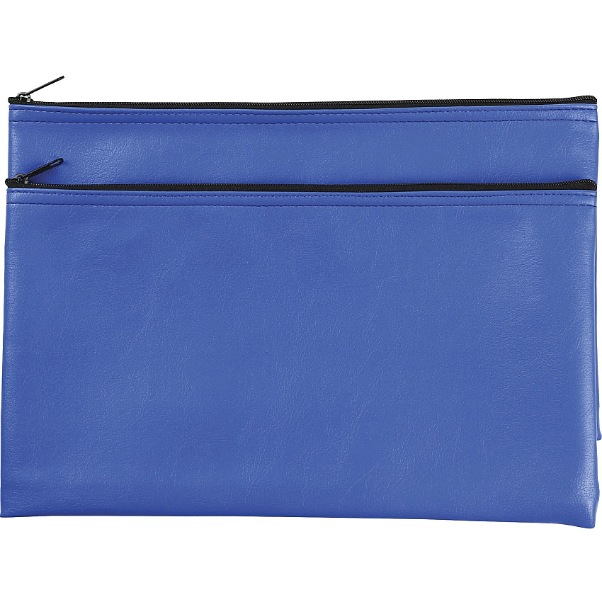 Sparco Carrying Case (Wallet) Cash, Check, Receipt, Office Supplies - Blue (SPR00087)