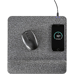 Allsop PowerTrack Plush Wireless Charging Mousepad - (ASP32304)
