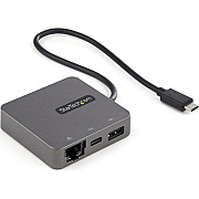 StarTech Usb-c Multiport Adapter - Usb 3.1 Gen 2 Hub 10gbps - Hdmi / Vga - 29 Cm Cable - Usb 3.1 Gen 2 Type C & Type A Downstream Ports (DKT31CHVL)