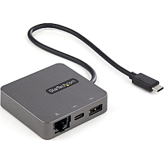 StarTech Usb-c Multiport Adapter - Usb 3.1 Gen 2 Hub 10gbps - Hdmi / Vga - 29 Cm Cable - Usb 3.1 Gen 2 Type C & Type A Downstream Ports (DKT31CHVL)