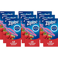 Ziploc&reg; Quart Storage Seal Top Bags (314469CT)