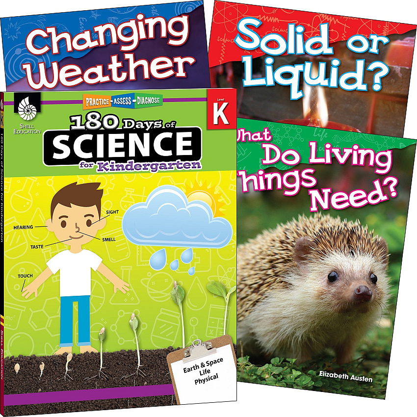 Shell Education Learn At Home Science 4-book Set Printed Book (118401)