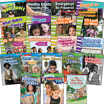 Shell Education Grade Levels 2-3 CASEL Book Set Printed Book (121684)