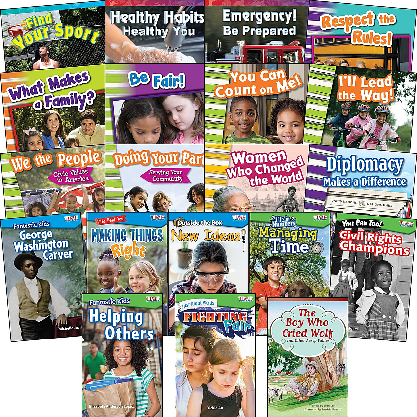 Shell Education Grade Levels 2-3 CASEL Book Set Printed Book (121684)