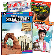 Shell Education Learn At Home Social Studies Books Printed Book (118398)
