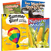 Shell Education Learn-At-Home Summer Science Set Printed Book by Jodene Smith (51677)