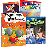Shell Education Learn-At-Home Summer Science Set Printed Book by Jodene Smith (51678)