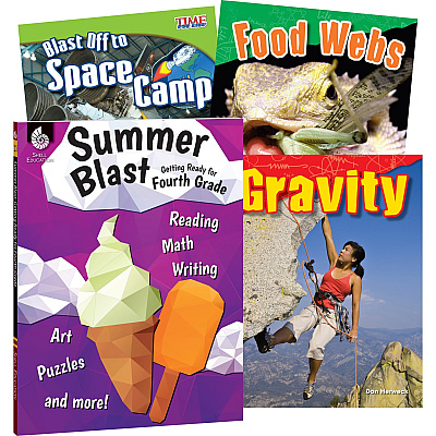 Shell Education Learn-At-Home Summer Science Set Printed Book (51680)