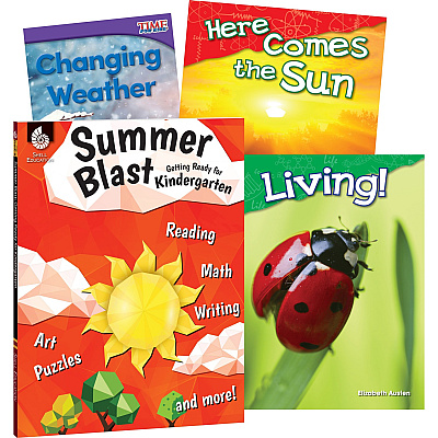 Shell Education Learn-At-Home Summer Science Set Printed Book by Jodene Smith (51676)