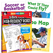 Shell Education Learn At Home Grade 1 Frequency Words Printed Book (109746)