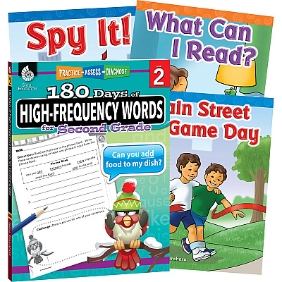 Shell Education Learn At Home Grade 2 Frequency Words Printed Book (109747)
