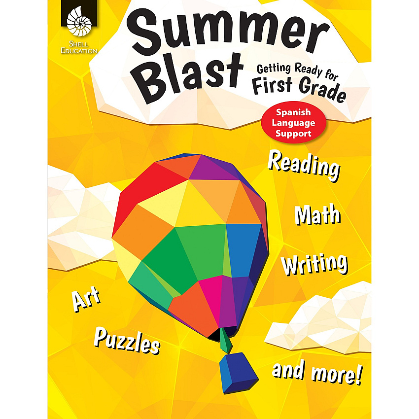 Shell Education Summer Blast Spanish Workbook Printed Book (86126)