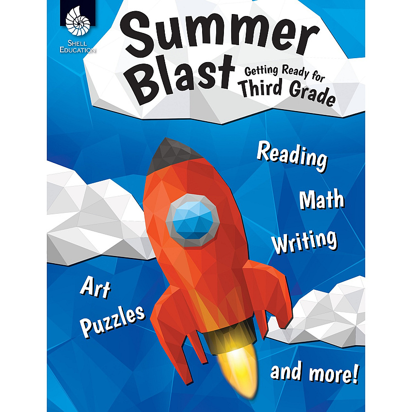 Shell Education Summer Blast Student Workbook Printed Book by Wendy Conklin (51553)