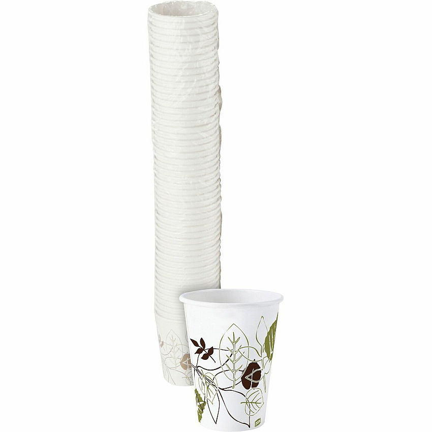 Dixie Pathways 10 oz Paper Hot Cups By GP Pro (DXE2340PATHPK)