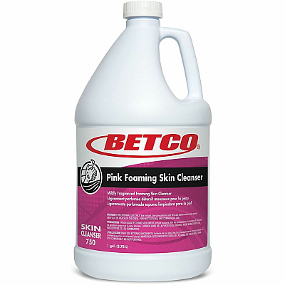 Betco Foam Skin Soap Cleanser, Fresh Scent, 128 Oz, Case of 4 Bottles (BET7500400)