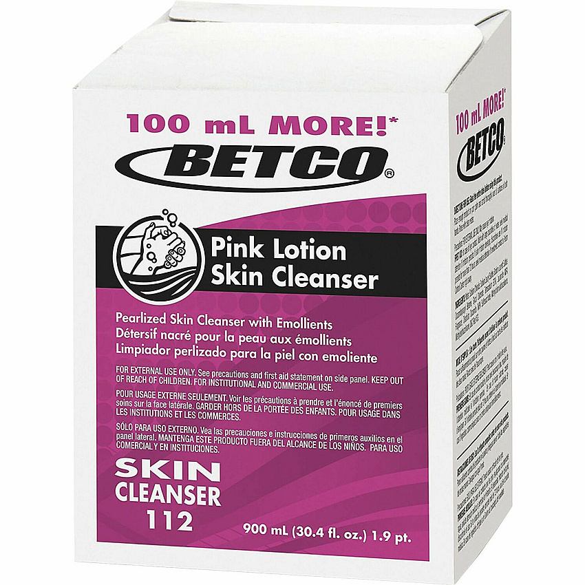 Betco Lotion Skin Soap Cleanser, Floral Scent, 30.43 Oz, Carton Of 12 Refills (BET1121900)