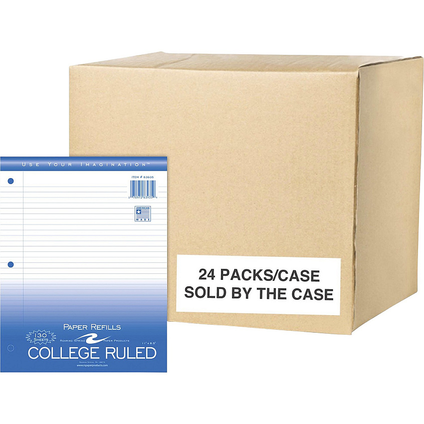 Roaring Spring College Ruled Filler Paper (83935CS)