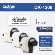 Brother DK Address Label (DK12083PK)