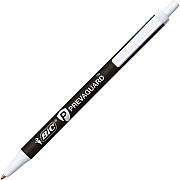BIC PrevaGuard Clic Stic Antimicrobial Ballpoint Pen (BICCSA11BK)