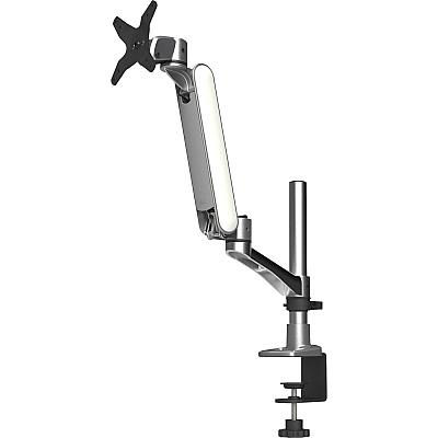 Kantek MA310 Mounting Arm for Monitor - Silver - TAA Compliant