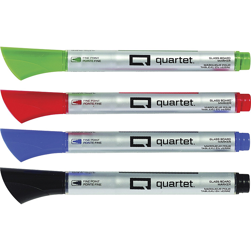 Quartet Premium Glass Board Dry-erase Markers (QRT79555)