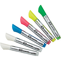 Quartet Glass Board Bullet Tip Neon Markers (QRT79559Q)