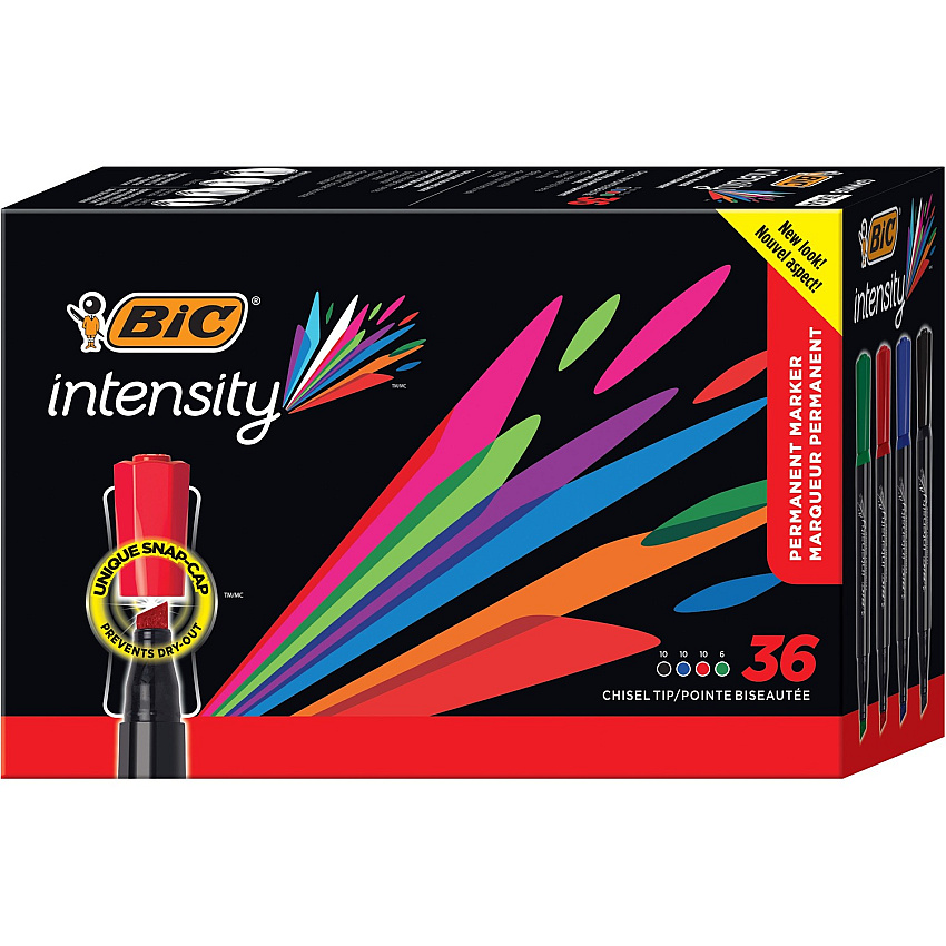 BIC Intensity Permanent Marker (BICGPMM36AST)